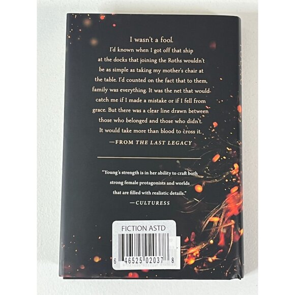 The Last Legacy Adrienne Young Hardcover Teen Fantasy Romance Novel - Picture 6 of 6